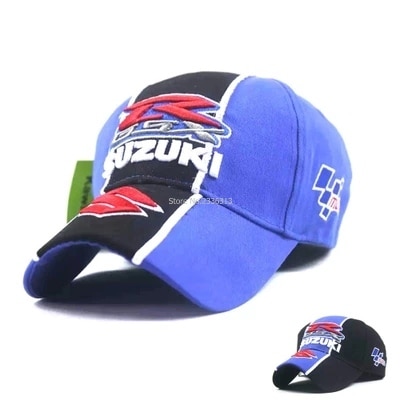 새로운 블랙 블루 F1 GSX 스즈키 R 야구 모자 모자 조정 가능한 면화 embroideried 모토 gp 모자 모토 rcycle 레이스 모자 트럭 모자